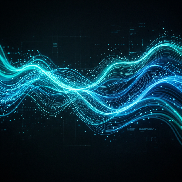 Digital wave visualization